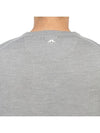 Lymann V-Neck Knit Top Light Grey Melange - J.LINDEBERG - BALAAN 8