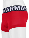 Men's Logo Trunk Briefs Red - EMPORIO ARMANI - BALAAN 4