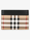 Vintage Check Card Wallet Beige - BURBERRY - BALAAN 3