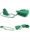 1NR015 Mango Green Saffiano Triangle Mini Pouch 2WAY - PRADA - BALAAN 4