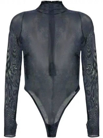 High neck mesh bodysuit - DIESEL - BALAAN 1