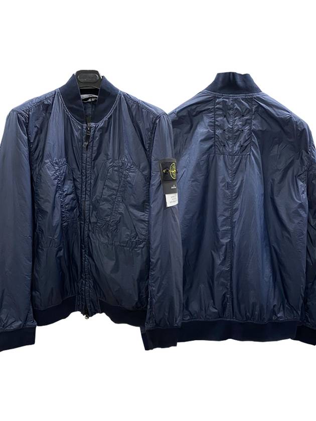 Micro Yarn Badge Packable Primaloft Bomber Jacket Navy - STONE ISLAND - BALAAN 2