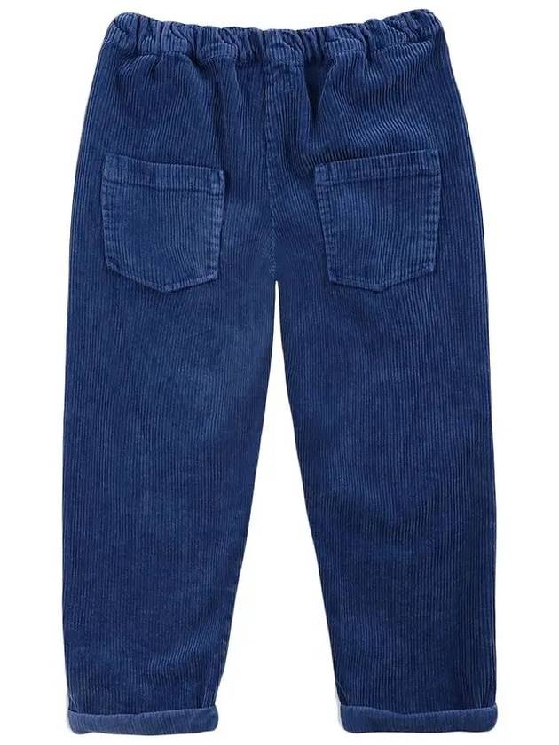 Kids Sweet Corduroy Pants Blue 221FC007 497 - BOBO CHOSES - BALAAN 3