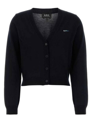 Josephine Crop Cardigan Navy - A.P.C. - BALAAN 1