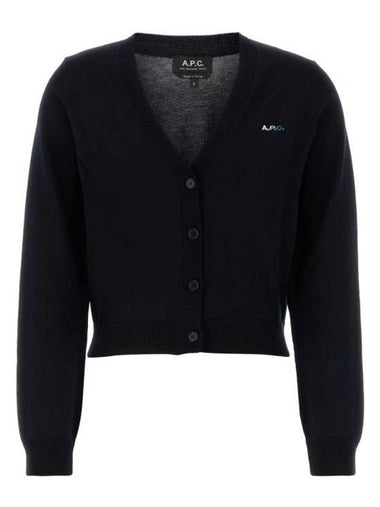 Josephine Crop Cardigan Navy - A.P.C. - BALAAN 1