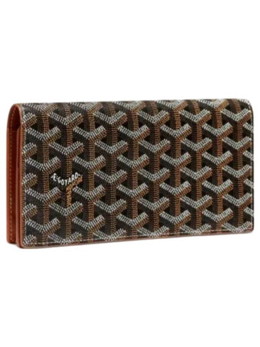 Richelieu Long Wallet Black Tan - GOYARD - BALAAN 1