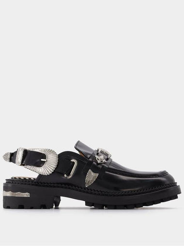 Aj1070 Loafers - Toga Pulla - Leather - Black - TOGA PULLA - BALAAN 1