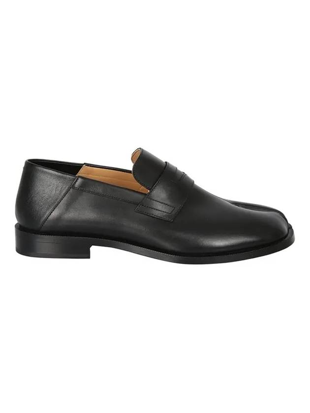 Men's Tabi Leather Loafer Black - MAISON MARGIELA - BALAAN 1