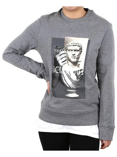 iCloudius Sweatshirt Gray PBJS441D W - NEIL BARRETT - BALAAN 1