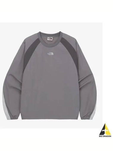 The North Face NM5MQ53K White Label Bandon Woven Crew Neck - THE NORTH FACE - BALAAN 1