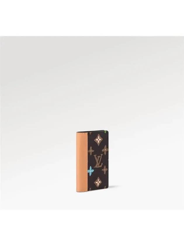 Monogram Pocket Organizer Card Wallet Brown - LOUIS VUITTON - BALAAN 3