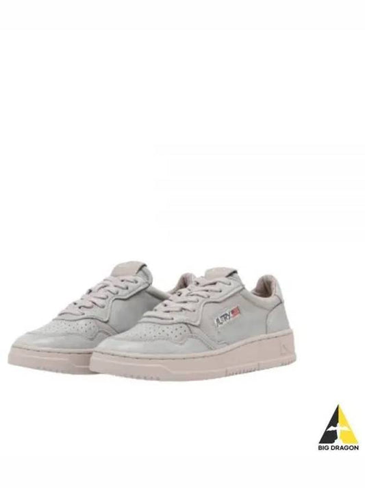 Medalist Logo Patch Low Top Sneakers White - AUTRY - BALAAN 2