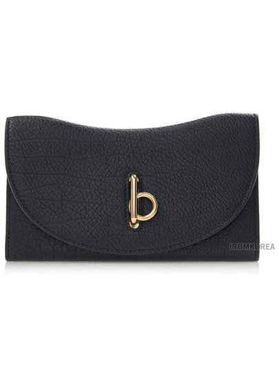 Rocking Horse Leather Medium Wallet Black - BURBERRY - BALAAN 2