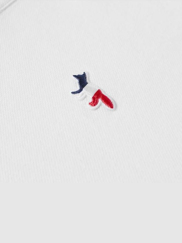 Maison Kitsune Tricolor Fox Patch PK Polo Shirt White AM00200KJ7002 - MAISON KITSUNE - BALAAN 4