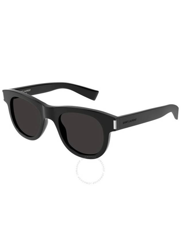 Saint Laurent Black Square Unisex Sunglasses SL 571 006 51 - SAINT LAURENT - BALAAN 1