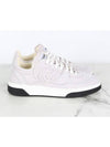 CC logo air force sneakers light purple 36 5 235 - CHANEL - BALAAN 6