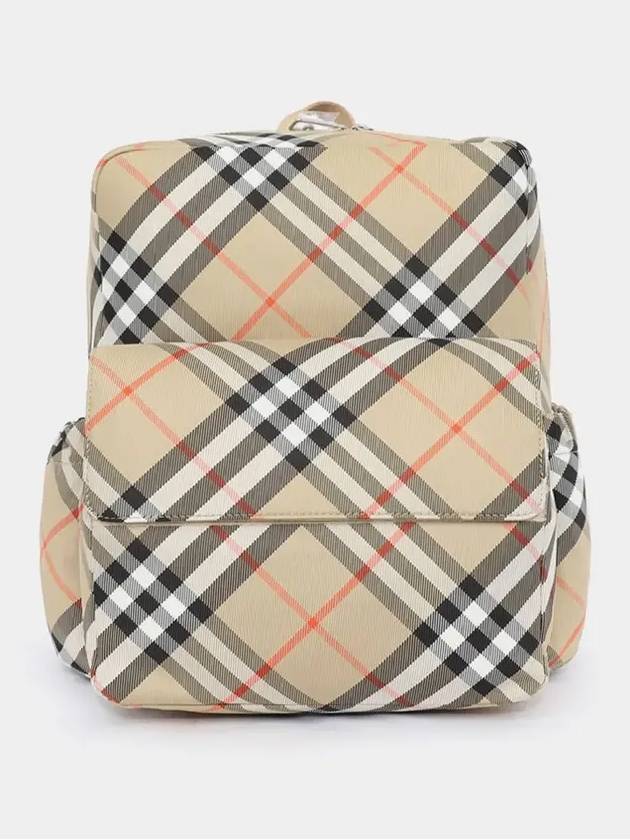 Kids Vintage Check Backpack Beige - BURBERRY - BALAAN 3