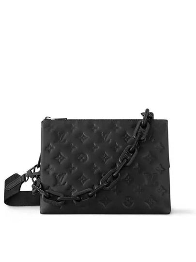 PM Coussin Shoulder Bag Black - LOUIS VUITTON - BALAAN 2