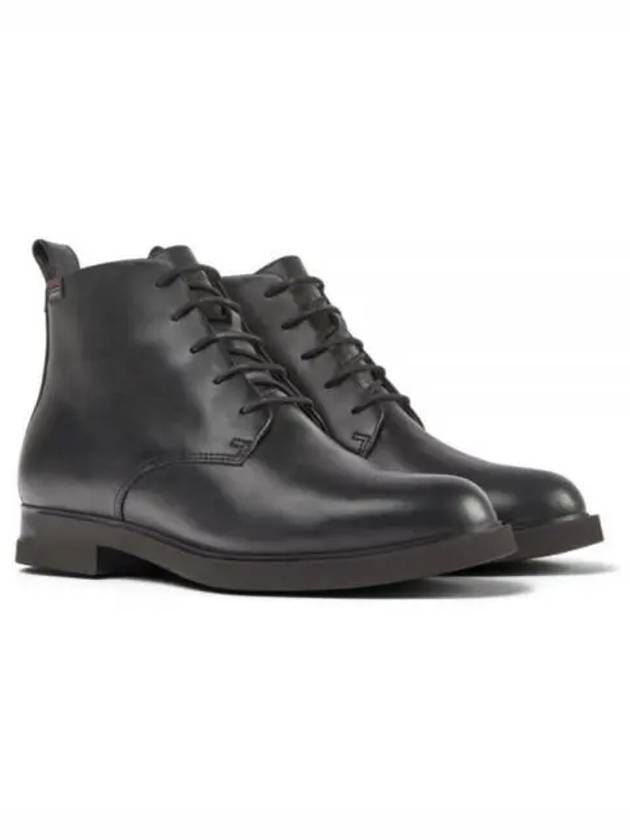 Iman Gore-Tex Lace-Up Ankle Middle Boots Black - CAMPER - BALAAN 2