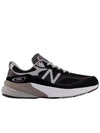 990v6 Low Top Sneakers Grey Black - NEW BALANCE - BALAAN 1