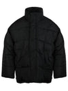 Logo Puffer Padding Black - BALENCIAGA - BALAAN 2