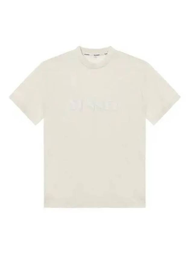 Front logo short sleeve beige MRTWXJER044 JER012 - SUNNEI - BALAAN 1