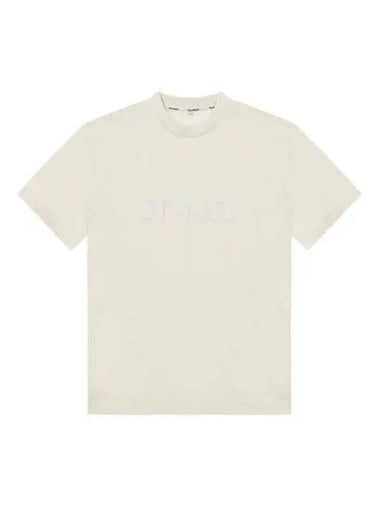 Front logo short sleeve beige MRTWXJER044 JER012 - SUNNEI - BALAAN 1