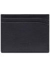 5cc Tape Soft Grain Card Wallet Black - MONTBLANC - BALAAN 5