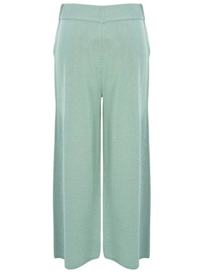 Pin Tuck Wide Knit Pants Mint 3Colors - CALLAITE - BALAAN 2