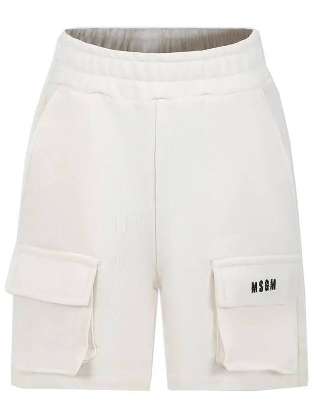 Kids Pocket Training Short Pants S4MSJUBE002 013 - MSGM - BALAAN 2