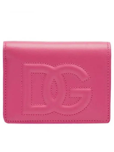 DG logo bifold wallet pink - DOLCE&GABBANA - BALAAN 1