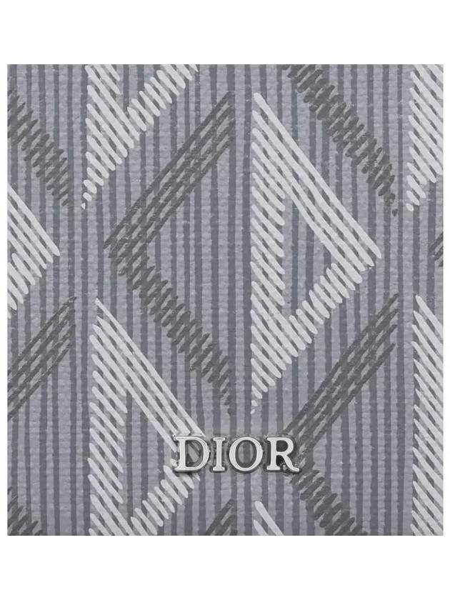 CD Diamond Canvas Half Wallet Grey - DIOR - BALAAN 6