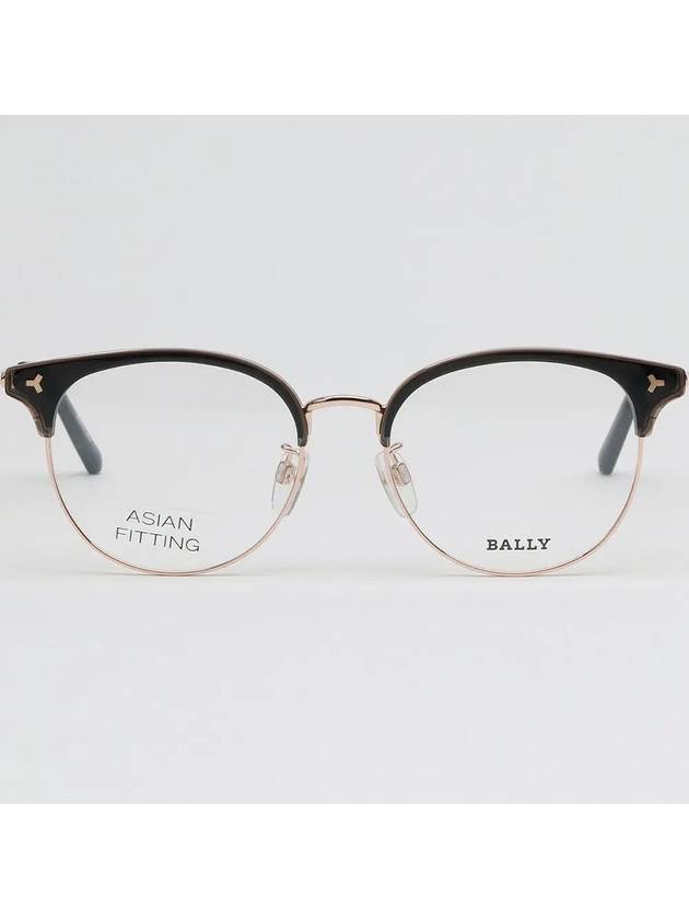 Glasses frame BY5049D 005 round Asian fit lower gold frame fashion - BALLY - BALAAN 3