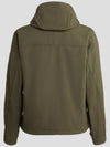 Men's Shell R Lens Wappen Hooded Jacket Green - CP COMPANY - BALAAN 4