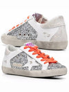 Superstar Glitter Low Top Sneakers Silver White - GOLDEN GOOSE - BALAAN 2