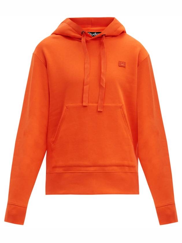 Studios Ferris Face Patch Hood Dark Orange - ACNE STUDIOS - BALAAN.