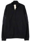 Felpa Aperta Zip-up Jacket Black - TEN C - BALAAN 1