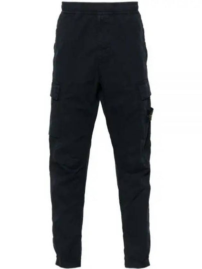 Banding Waist Tapered Cargo Straight Pants Navy - STONE ISLAND - BALAAN 2