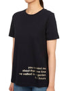 Aris Short Sleeve T-Shirt Black - MAX MARA - BALAAN 3