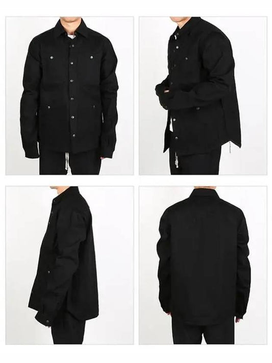 Dark Shadow DL02B1799 HBLKJP 09 Shirt Jacket - RICK OWENS - BALAAN 2