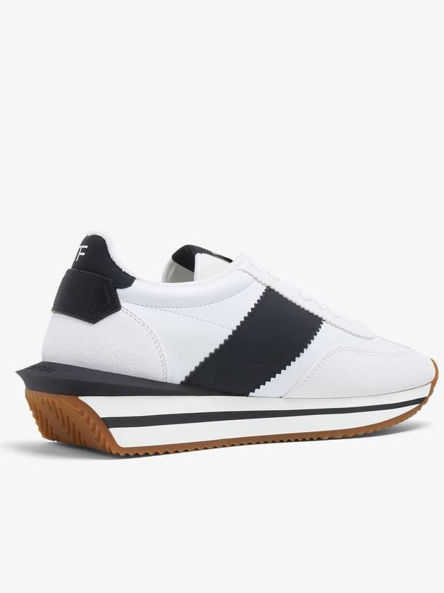 James Low Top Sneakers White - TOM FORD - BALAAN 4