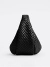 Intrecciato Mini Padded Jodie Tote Bag Black - BOTTEGA VENETA - BALAAN 3