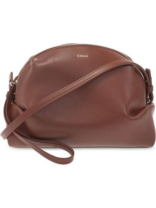 Judy Leather Mini Cross Bag Brown - CHLOE - BALAAN 1