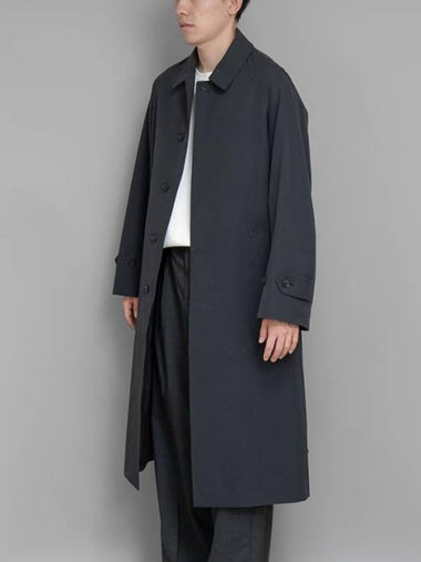 Pins Hard Twist Burdine Soutien Collar Coat - AURALEE - BALAAN 1