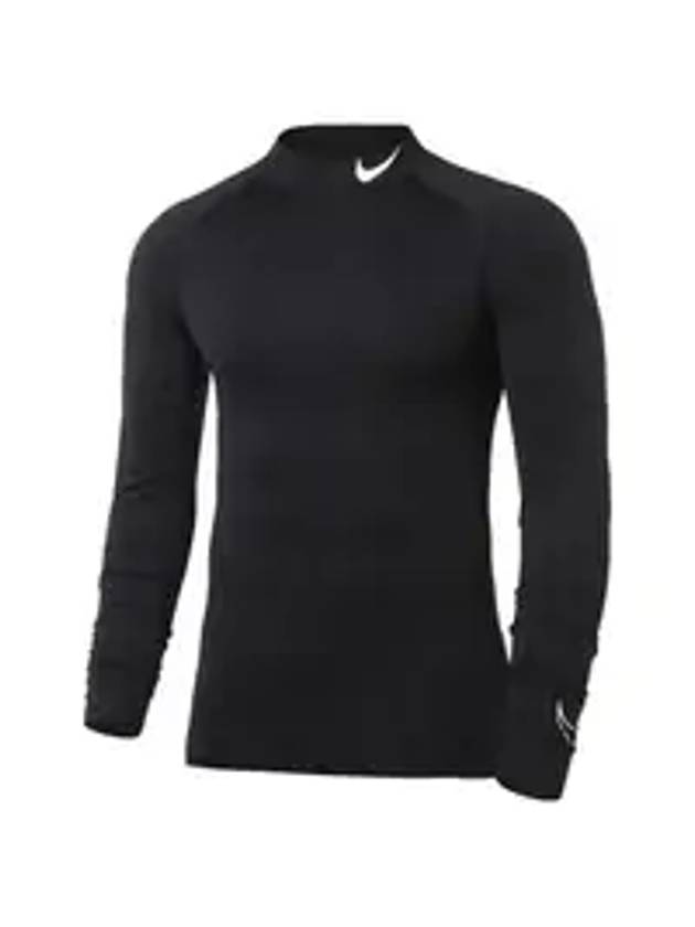 Pro Dri Fit Tight Long Sleeve Mock Men s Training T Shirt Black DD1986 010 - NIKE - BALAAN 1