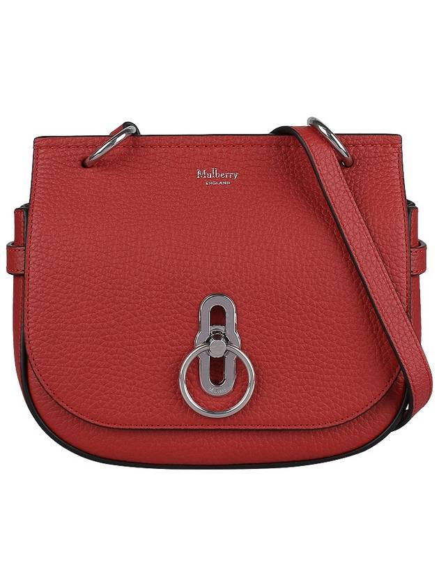 Amberley Small Satchel Cross Bag Red - MULBERRY - BALAAN 3