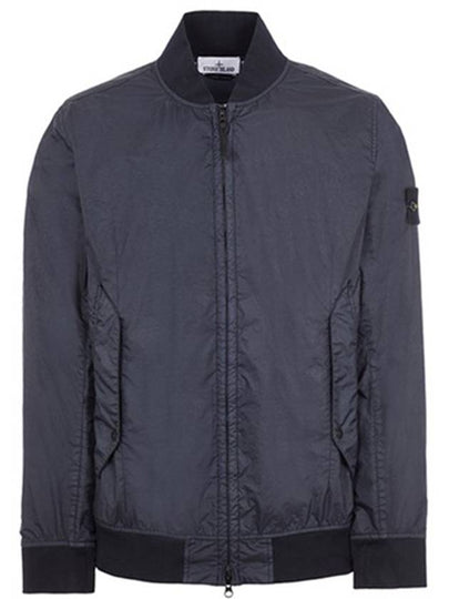 Membrana 3L TC Bomber Jacket Navy - STONE ISLAND - BALAAN 2