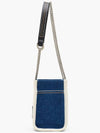 Denim Chain The Crossbody Tote Dark Wash 2F4HCR016H05 473 - MARC JACOBS - BALAAN 3