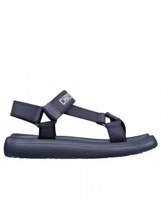 Dioriviera D Wave Sandals Black - DIOR - BALAAN 2