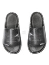 Rise Platform Slide Leather Slippers Black - BALENCIAGA - BALAAN 2